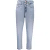Tommy Hilfiger Blue Cotton Women Jeans In Blue