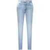 Tommy Hilfiger Blue Cotton Women Jeans In Blue