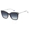 Tommy Hilfiger Blue Gradient Cat Eye Ladies Sunglasses Th 1880/s 0jbw/08 55 In Blue
