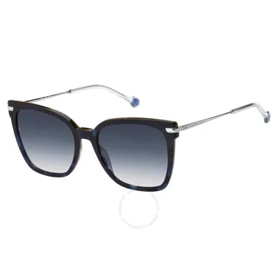 Tommy Hilfiger Blue Gradient Cat Eye Ladies Sunglasses Th 1880/s 0jbw/08 55