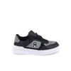 Tommy Hilfiger Blue Leather Low Top Sneakers In Blue