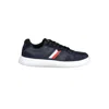Tommy Hilfiger Stripe Detailing Low-top Sneakers In Black