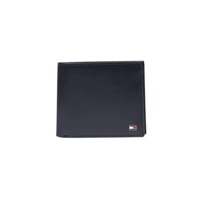 Tommy Hilfiger Blue Leather Wallet