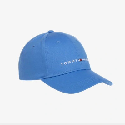 Tommy Hilfiger Blue Organic Cotton Cap