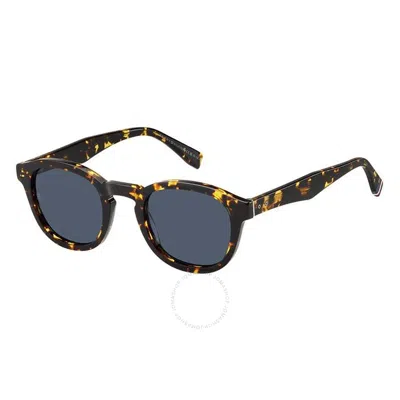 Tommy Hilfiger Blue Oval Men's Sunglasses Th 2031/s 0086/ku 49