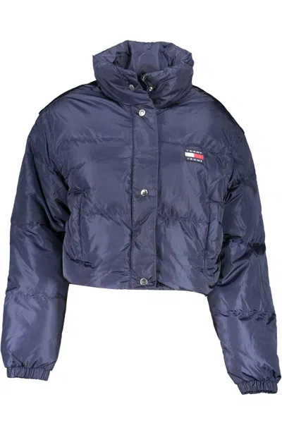 Tommy Hilfiger Blue Polyamide Jackets & Coat