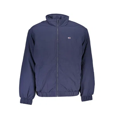Tommy Hilfiger Logo-patch Lightweight Bomber Jacket In Blue