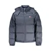 Tommy Hilfiger Blue Polyester Jackets & Coat In Blue