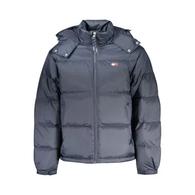 TOMMY HILFIGER TOMMY HILFIGER BLUE POLYESTER MEN'S MEN'S JACKET