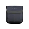 Tommy Hilfiger Blue Polyester Men Shoulder Bag In Black