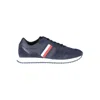 Tommy Hilfiger Essential Supercup Mens Striped Leather Trainers