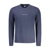 Tommy Hilfiger Blue Polyester Men Sweater In Blue