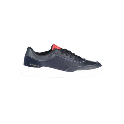 Tommy Hilfiger Eco-conscious Sneakers With Logo Accent In Blue