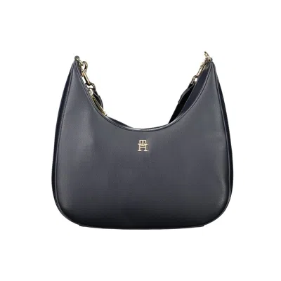 Tommy Hilfiger Blue Polyester Women Shoulder Women's Bag