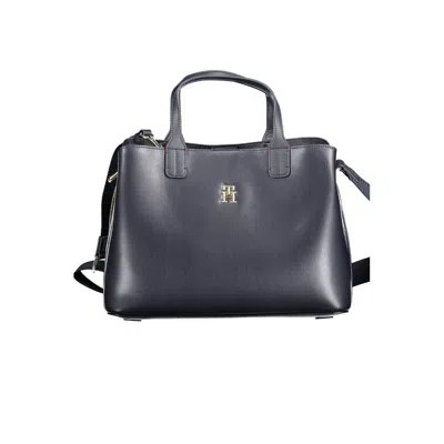 Tommy Hilfiger Blue Polyethylene Handbag