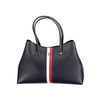 Tommy Hilfiger Blue Polyethylene Handbag