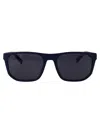 Tommy Hilfiger Grey Teal Eco Polyamide Sunglasses In Blue