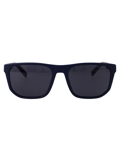 TOMMY HILFIGER TOMMY HILFIGER BLUE RED ECO POLYAMIDE SUNGLASSES