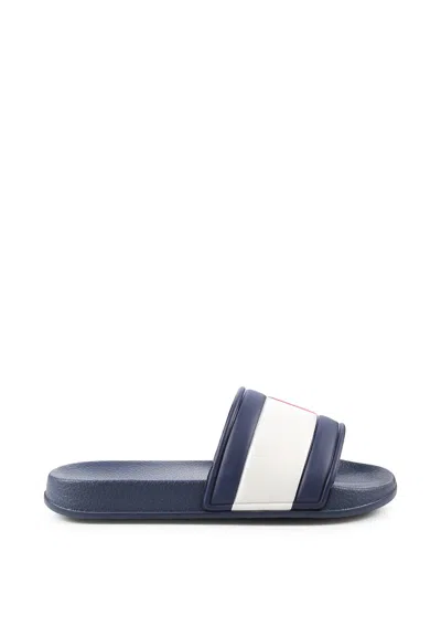Tommy Hilfiger Kids' Blue Slippers For Boy