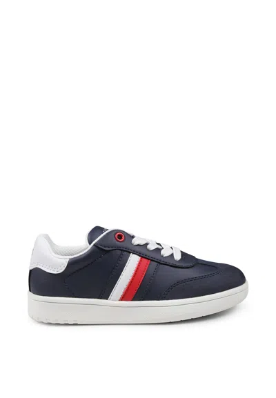 Tommy Hilfiger Kids' Blue Sneakers For Boy With Logo