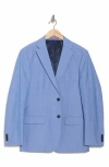 Shop Tommy Hilfiger Blue Stretch Suit Jacket