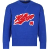 TOMMY HILFIGER BLUE SWEATER FOR BOY WITH LOGO