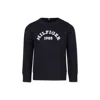 Tommy Hilfiger Kids' Blue Sweatshirt For Boy With Logo In 蓝色