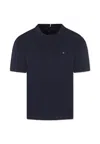 Tommy Hilfiger Blue T-shirt For Boy With Logo In Blue