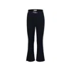 Tommy Hilfiger Blue Trousers For Girl With Logo In Blue