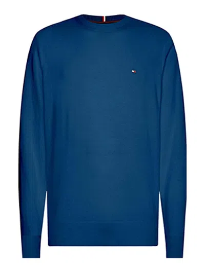 Tommy Hilfiger Bluette Crew Neck Sweater In Dark Wash
