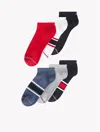 TOMMY HILFIGER BOLD STRIPE ANKLE SOCK 6