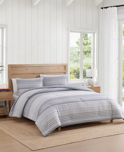Tommy Hilfiger Bold Stripe Textured Cotton 3-pc. Comforter Set, King