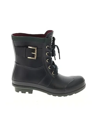Pre-owned Tommy Hilfiger Boots In Blue