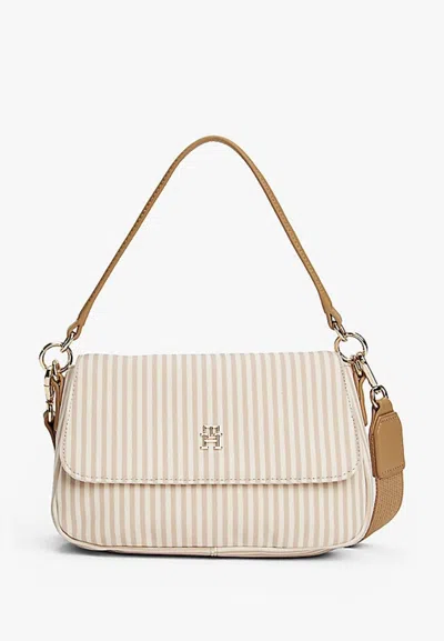 Tommy Hilfiger Borsa Poppy Summer Conv. Crossover In Sand