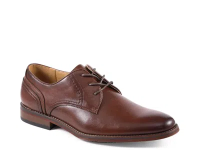 Tommy Hilfiger Boswell Plain Toe Derby In Brown