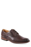 Tommy Hilfiger Boswell Plain Toe Derby In Brown