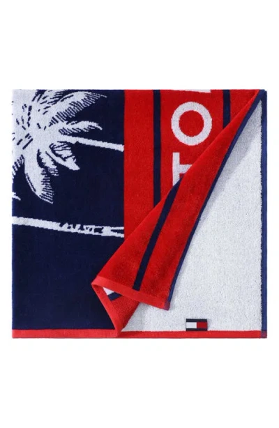 Tommy Hilfiger Boulevard Beach Towel In Multi