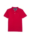 Tommy Hilfiger Toddler Boys Ivy Stretch Polo Shirt In Scarlet Red