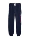 Tommy Hilfiger Boy's Logo Joggers In Navy Blaze