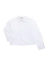 Tommy Hilfiger Boy's Solid Shirt In White