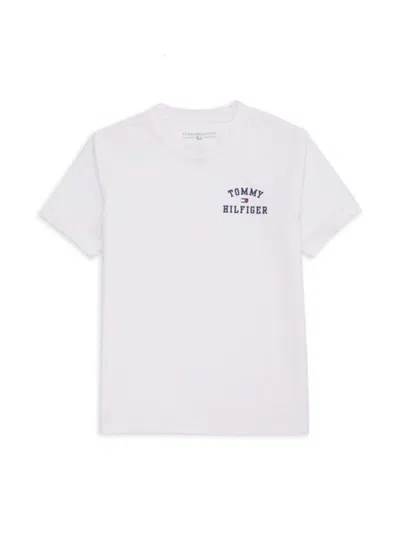 Tommy Hilfiger Babies' Boy's Tommy Sun Short-sleeve T-shirt In Fresh White