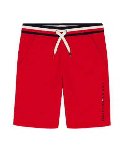 Tommy Hilfiger Kids' Boys' 2t-7 Knit Pull-on Shorts In Multi