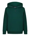 Tommy Hilfiger Toddler And Little Boys Essential Logo Embroidered Soft Fleece Hoodie In Green