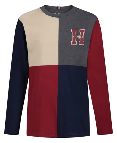 Tommy Hilfiger Kids' Boys 2t-7 Long Sleeve T-shirt In Multi