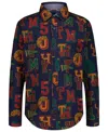 Tommy Hilfiger Boys 8-20 Letter Printed Shirt In Blue