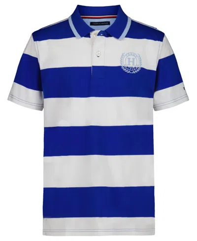 Tommy Hilfiger Kids' Boys' 2t-7 Short-sleeve Polo Shirt In Blue