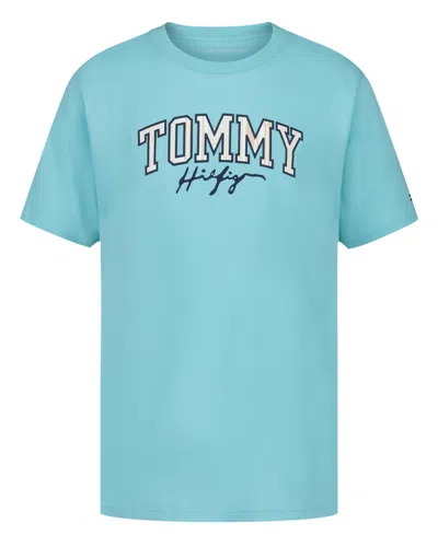 Tommy Hilfiger Kids' Boys' 2t-7 Short-sleeve T-shirt In Blue