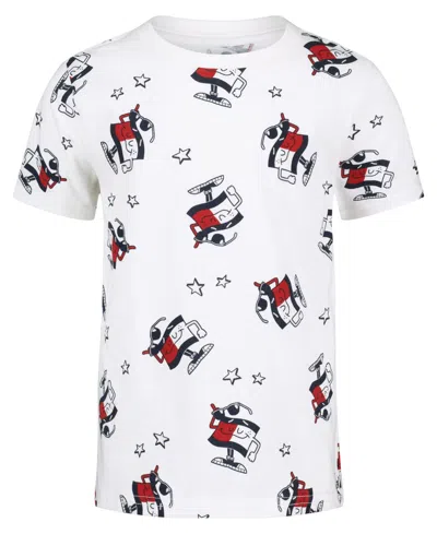 Tommy Hilfiger Kids' Boys' 2t-7 Short-sleeve T-shirt In White