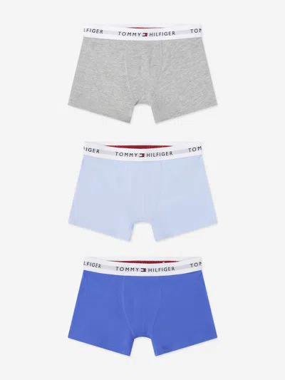 Tommy Hilfiger Kids'  Boys 3 Pack Boxer Shorts Set In Multi