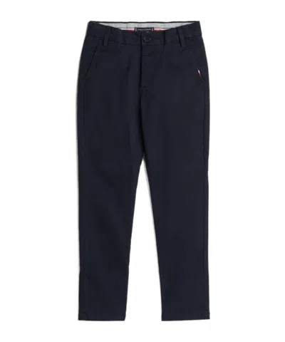 Tommy Hilfiger Boys 8-16 1985 Collection Slim Twill Chinos In Blue